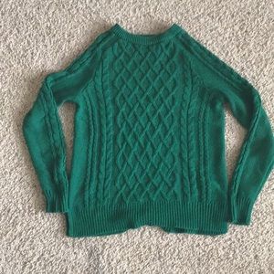 Green sweater